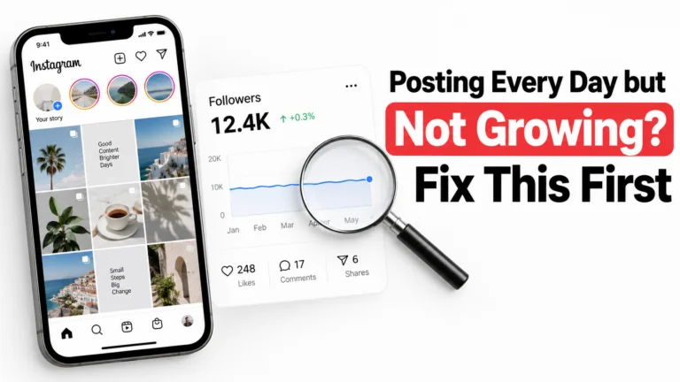 Posting Every Day but Not Growing? Fix This First